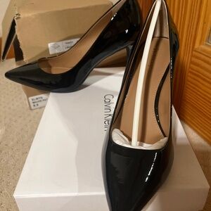 Classic high heel Patent pumps BLACK
